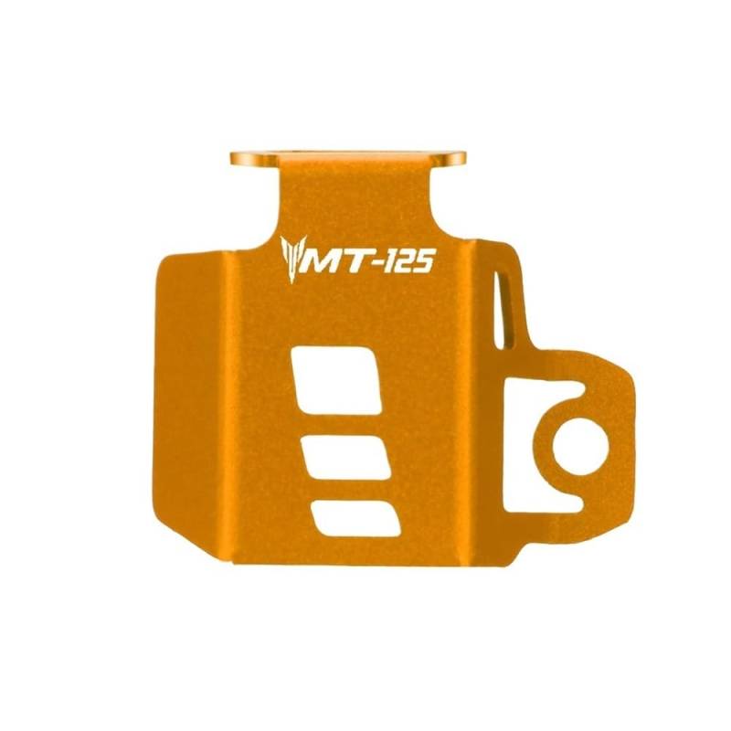 Schutz Hinterradbremspumpe Motorrad Brems Flüssigkeit Reservoir Schutz Abdeckung Öl Tank Tasse Schutz Zubehör FÜR MT125 MT-125 2016 2017 2018-2023 von BGDCVS