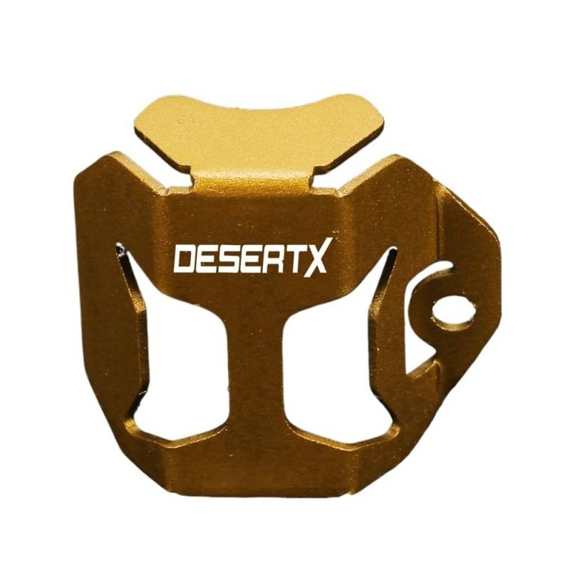 Schutz Hinterradbremspumpe Motorrad Für DesertX 2021 2022 2023 Zubehör Hinten Brems Flüssigkeit Reservoir Schutz Abdeckung Schutz Öl Tasse Schutz von BGDCVS
