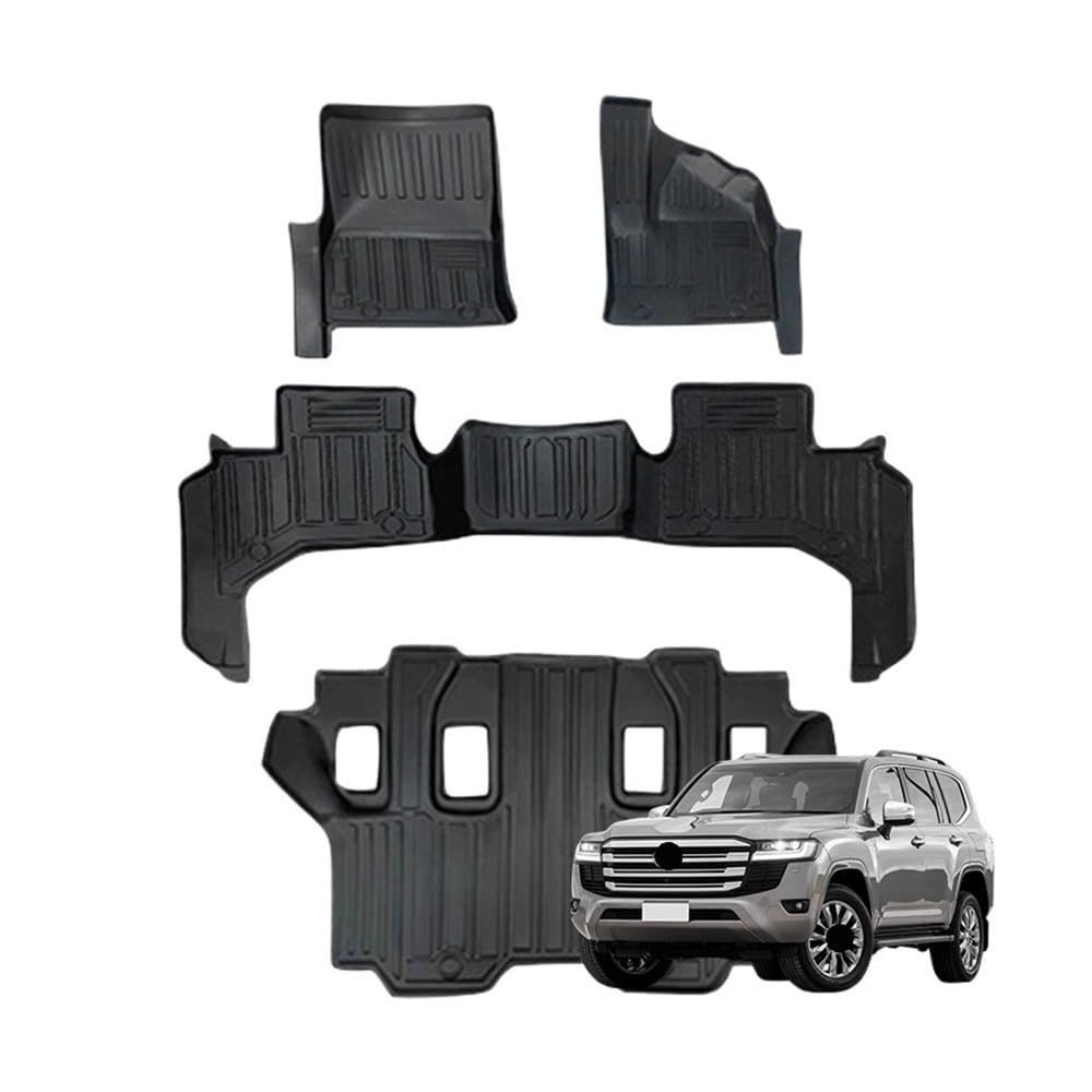 Volle Umgeben Kofferraummatte Für Land Für Cruiser Für LC300 7seat Auto Fußmatten Cargo-Liner Stamm Pad Teppich Schützen Volle Umgeben Kofferraummatte Für Land Für Cruiser Für LC300 7seat Auto Fußmatten Cargo-Liner Stamm Pad Teppich Schützen von BGDCVS