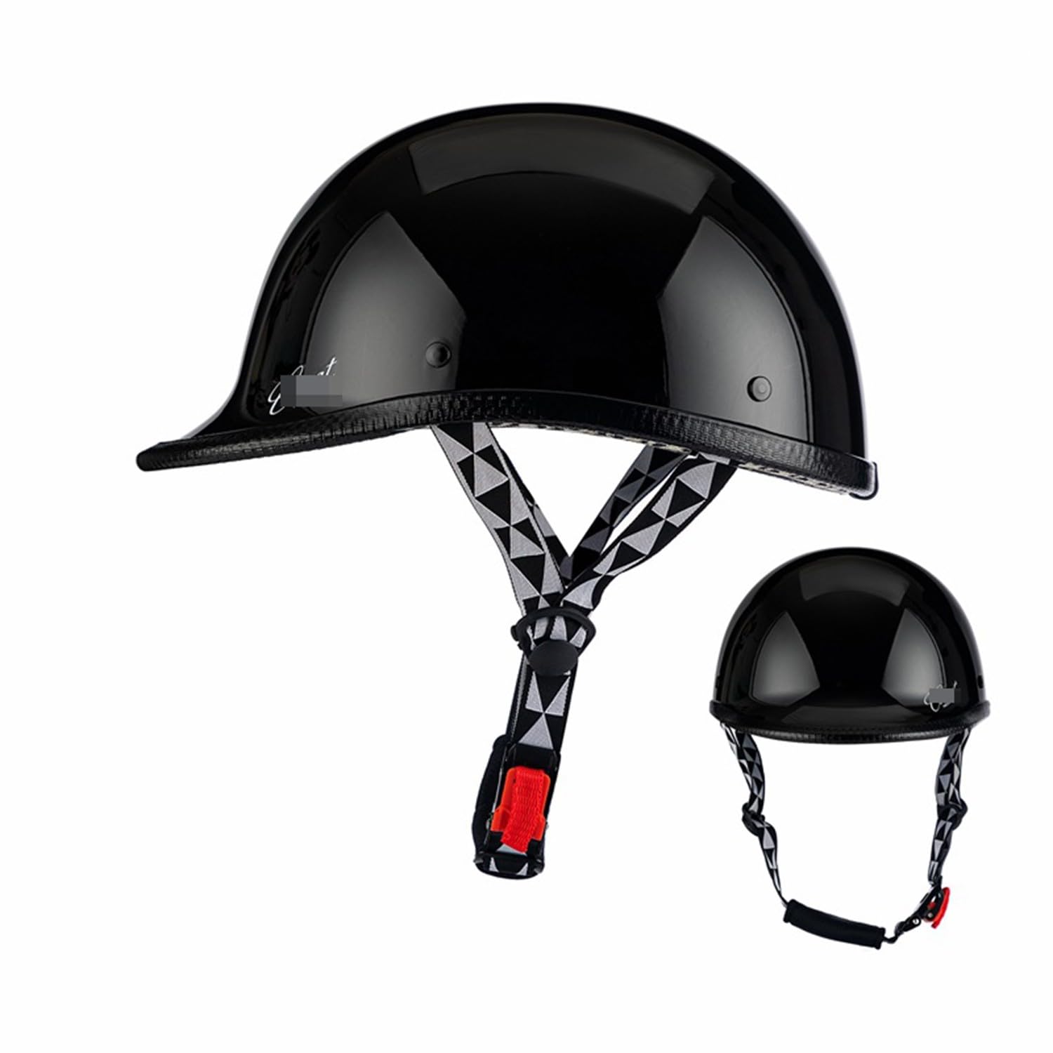 Motorrad-Halbhelm Retro Fashion Jethelm Brain-Cap ECE-zertifizierter anwendbarer Rollerhelm Leichter Motorradhelm Halbhelm, Unisex C,M=53-56CM Motorrad-Halbhelm Retro Fashion Jethelm Brain-Cap ECE-zertifizierter anwendbarer Rollerhelm Leichter Motorradhelm Halbhelm, Unisex C,M=53-56CM von BGGNG