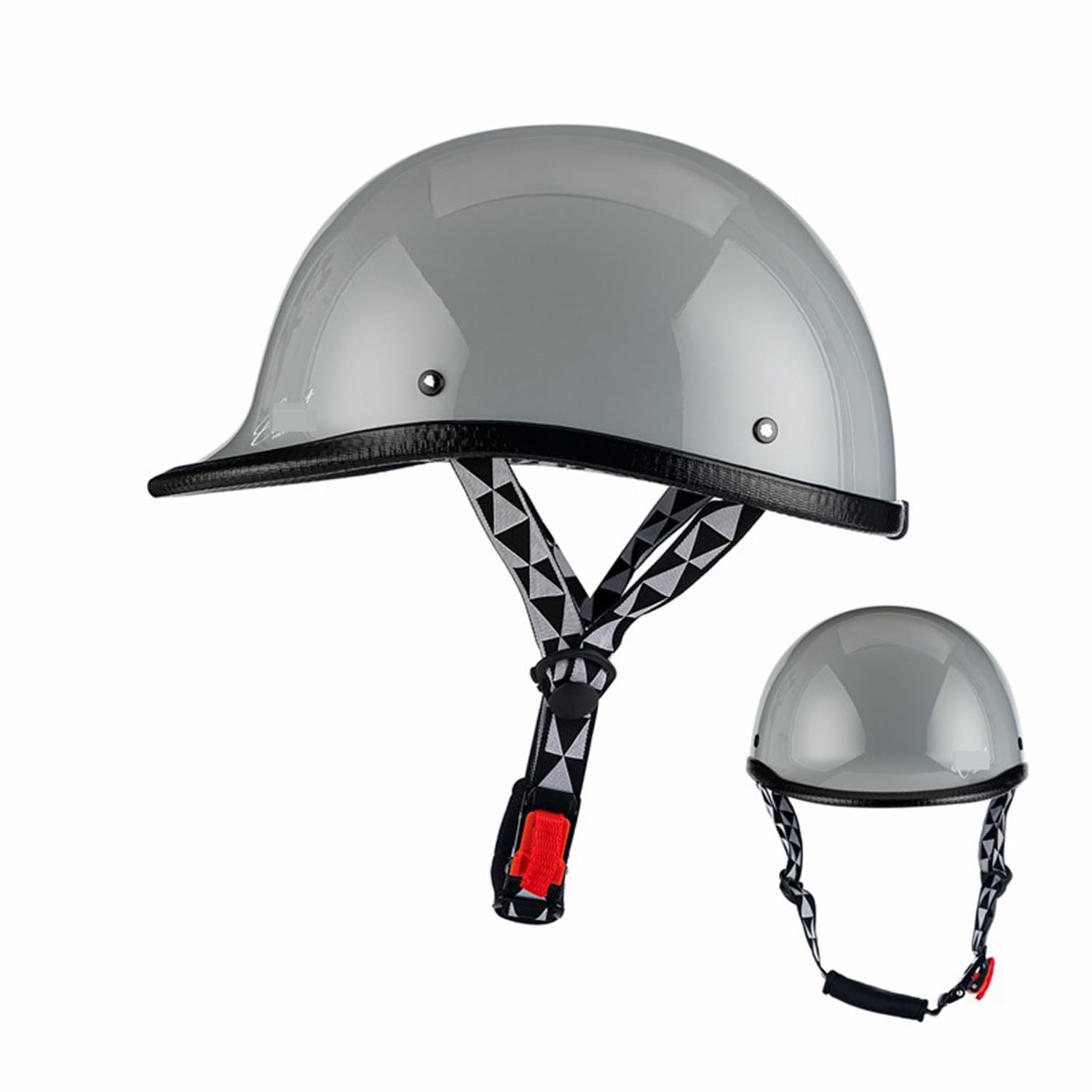 Motorrad-Halbhelm Retro Fashion Jethelm Brain-Cap ECE-zertifizierter anwendbarer Rollerhelm Leichter Motorradhelm Halbhelm, Unisex D,L=57-58CM Motorrad-Halbhelm Retro Fashion Jethelm Brain-Cap ECE-zertifizierter anwendbarer Rollerhelm Leichter Motorradhelm Halbhelm, Unisex D,L=57-58CM von BGGNG