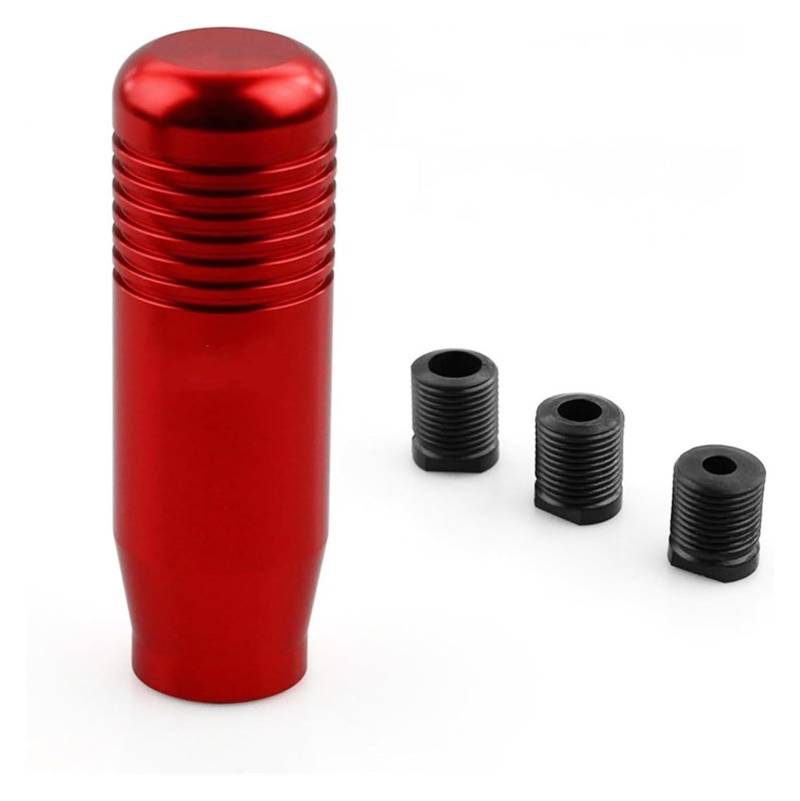 Auto-Schalthebel 8.5 Cm Schaltknauf Schaltgetriebe Universeller Erweiterter Schaltkopfknopf Schalthebel Handball Schaltknauf Kopf(rot) von BGHGCVAOK