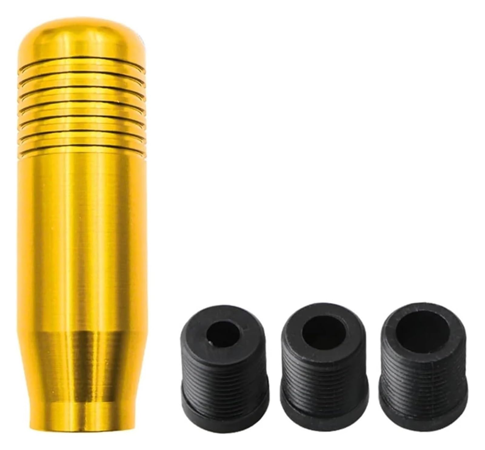 Auto-Schalthebel Stilvoller Universal-Aluminium-Schaltgetriebe-Schalthebel Schaltknauf 8.5 Cm Schalthebel Handball Schaltknauf Kopf(Gelb) von BGHGCVAOK