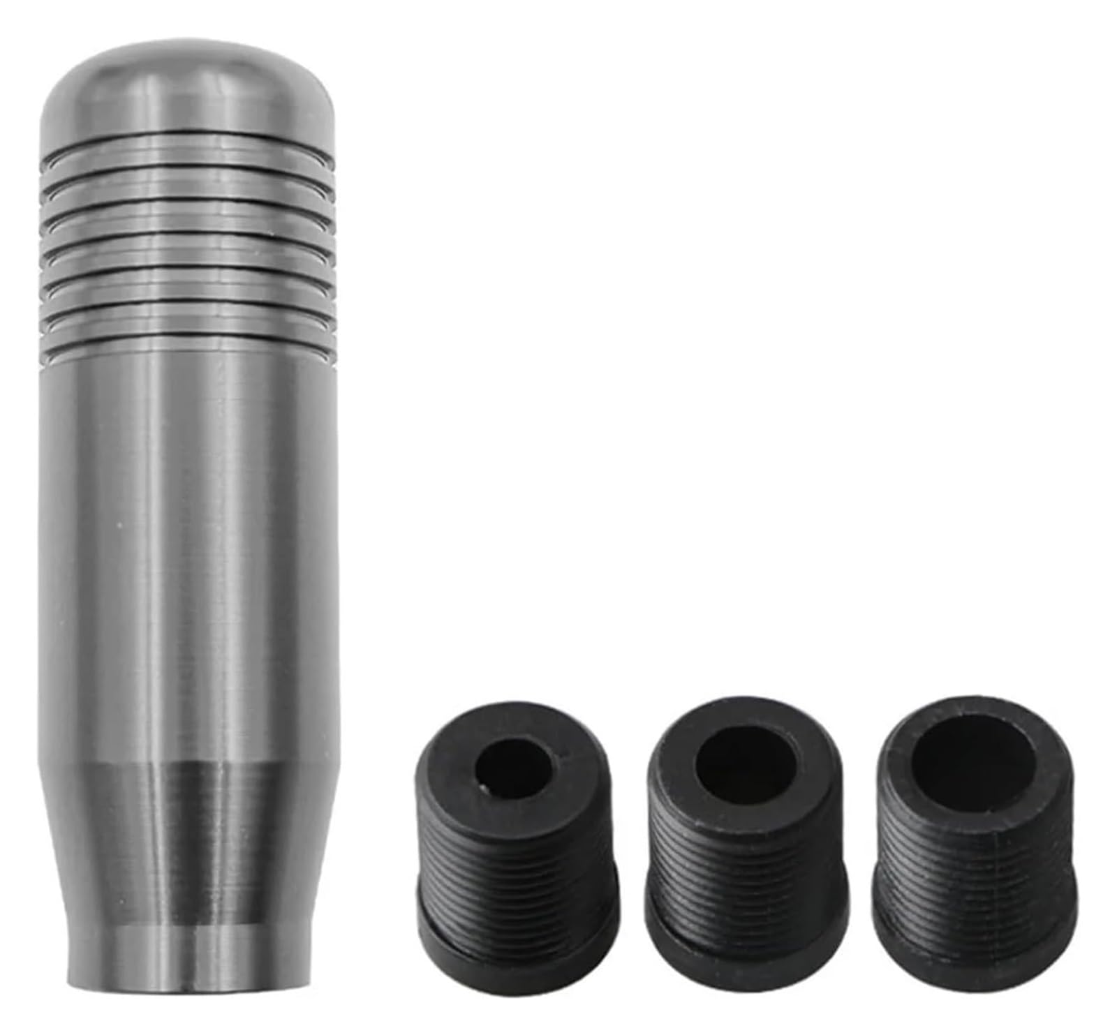 Auto-Schalthebel Stilvoller Universal-Aluminium-Schaltgetriebe-Schalthebel Schaltknauf 8.5 Cm Schalthebel Handball Schaltknauf Kopf(Grey) von BGHGCVAOK