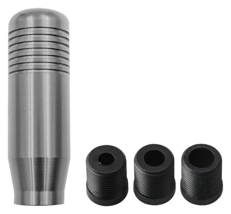 Auto-Schalthebel Stilvoller Universal-Aluminium-Schaltgetriebe-Schalthebel Schaltknauf 8.5 Cm Schalthebel Handball Schaltknauf Kopf(Grey) von BGHGCVAOK