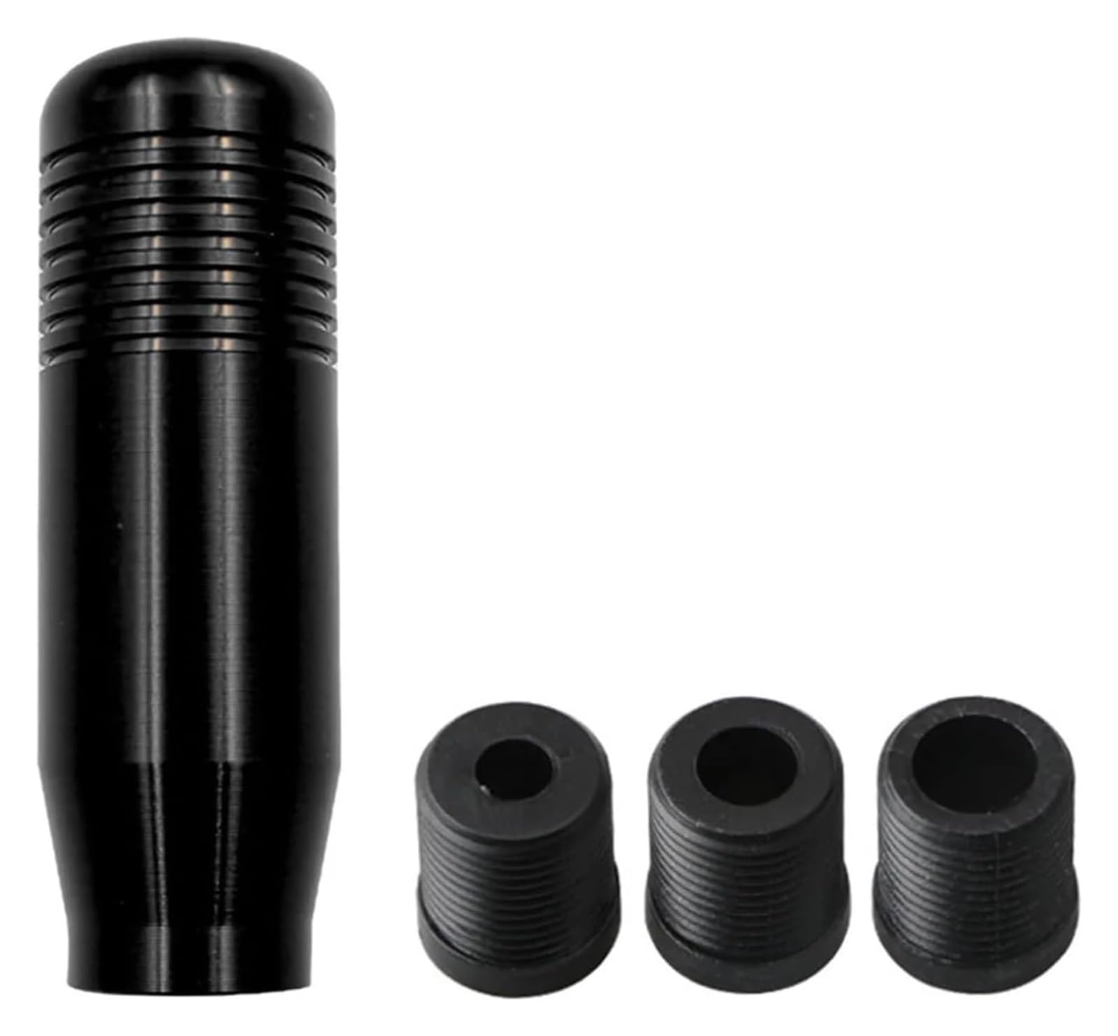 Auto-Schalthebel Stilvoller Universal-Aluminium-Schaltgetriebe-Schalthebel Schaltknauf 8.5 Cm Schalthebel Handball Schaltknauf Kopf(Schwarz) von BGHGCVAOK