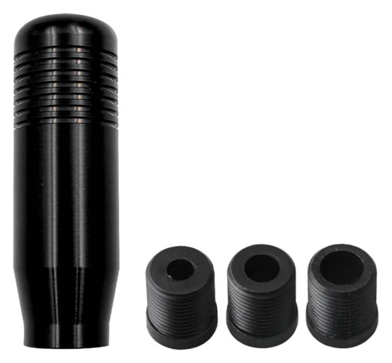 Auto-Schalthebel Stilvoller Universal-Aluminium-Schaltgetriebe-Schalthebel Schaltknauf 8.5 Cm Schalthebel Handball Schaltknauf Kopf(Schwarz) von BGHGCVAOK