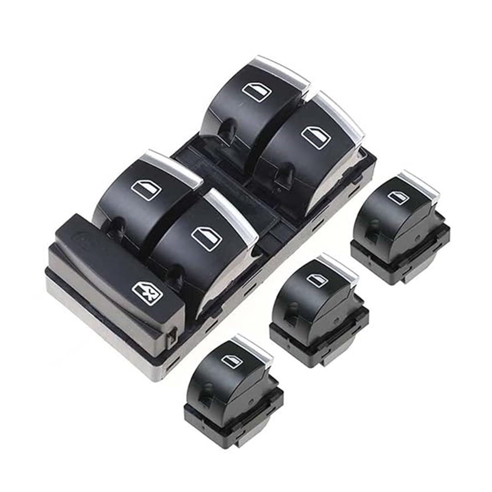 Autofensterschalter Für A3 8P A6 S6 RS6 C6 Q7 2004-2011 4F0959851H 4F0959855B Master Fenster Schalter Control Taste(B) von BGHGCVAOK