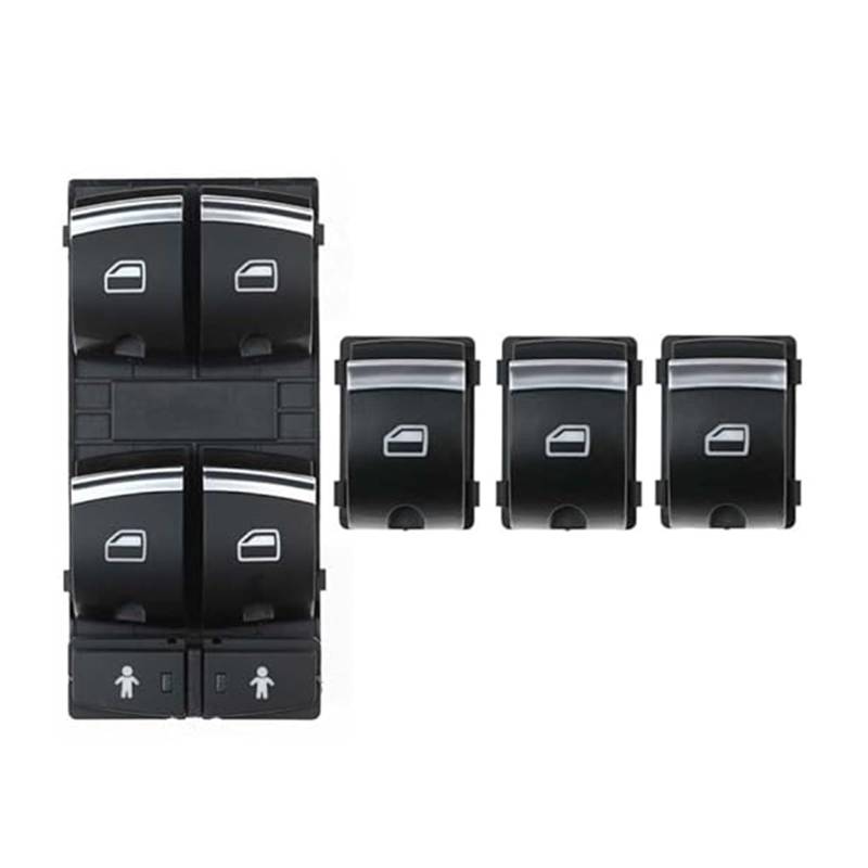 Autofensterschalter Für A6L Q7 2006-2015 CAR Electric Control Window Lifter Taste Window Control Switch 4F0959851J 4F0959855B von BGHGCVAOK
