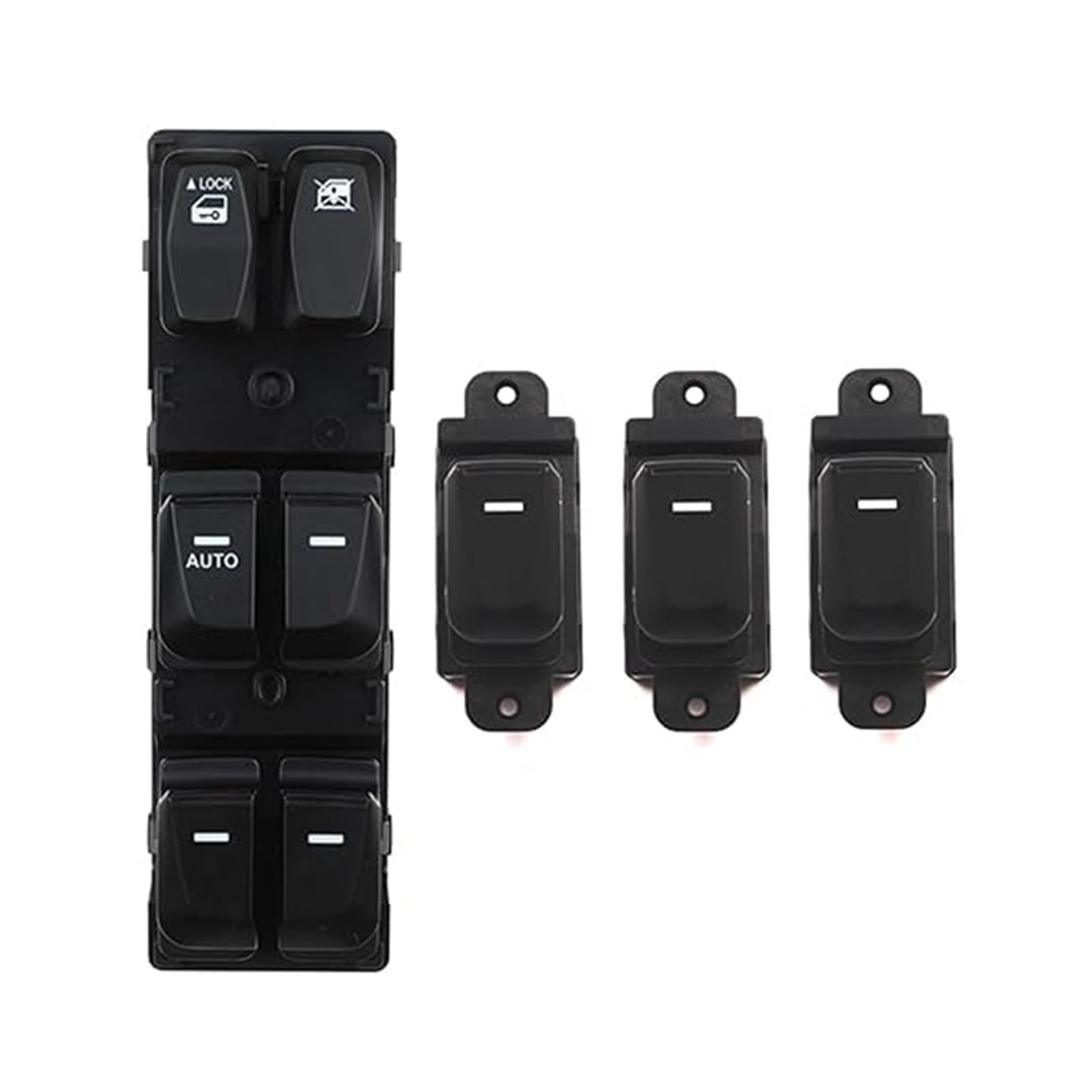 Autofensterschalter Für Hyundai IX35 2009-2015 Fensterheber Schalter Taste Fenster Power Schalter 93570-2Z000 93580-2Z000(A set) von BGHGCVAOK