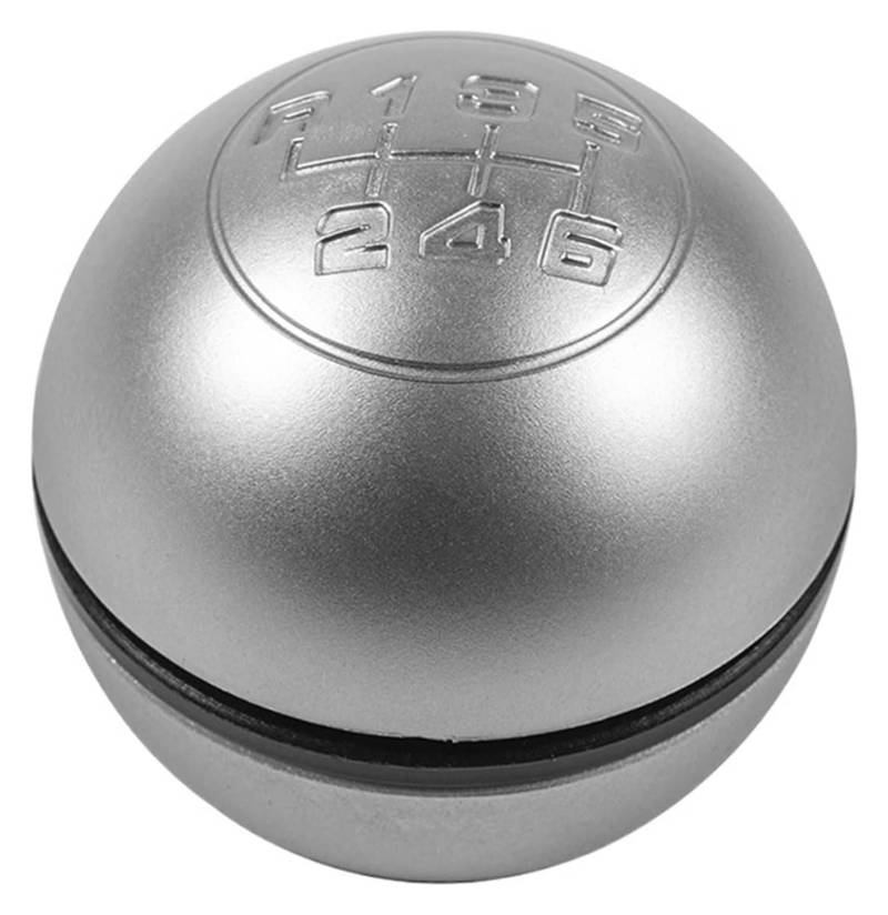 Für A&lfa Für Romeo Für Giulietta 2010 5/6 Geschwindigkeit Manuelle Shifter Hebel Griff Stick Kopf Handball Schaltknauf Schaltknauf Kopf(6 Speed Chrome) von BGHGCVAOK