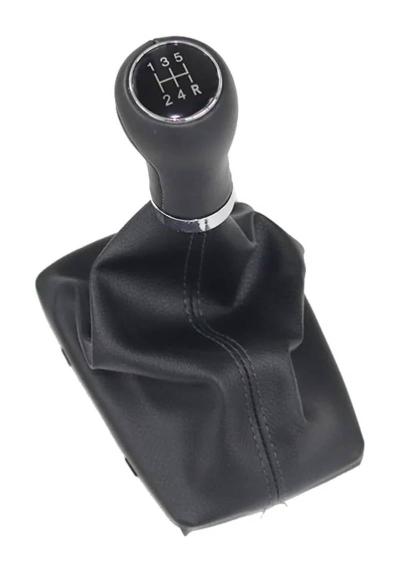 Für A4 8E B6 B7 2000-2008 Auto-Schalthebel Schalthebelmanschette Kofferraumabdeckung Schaltknauf Schaltknauf Kopf(12345R black line) von BGHGCVAOK