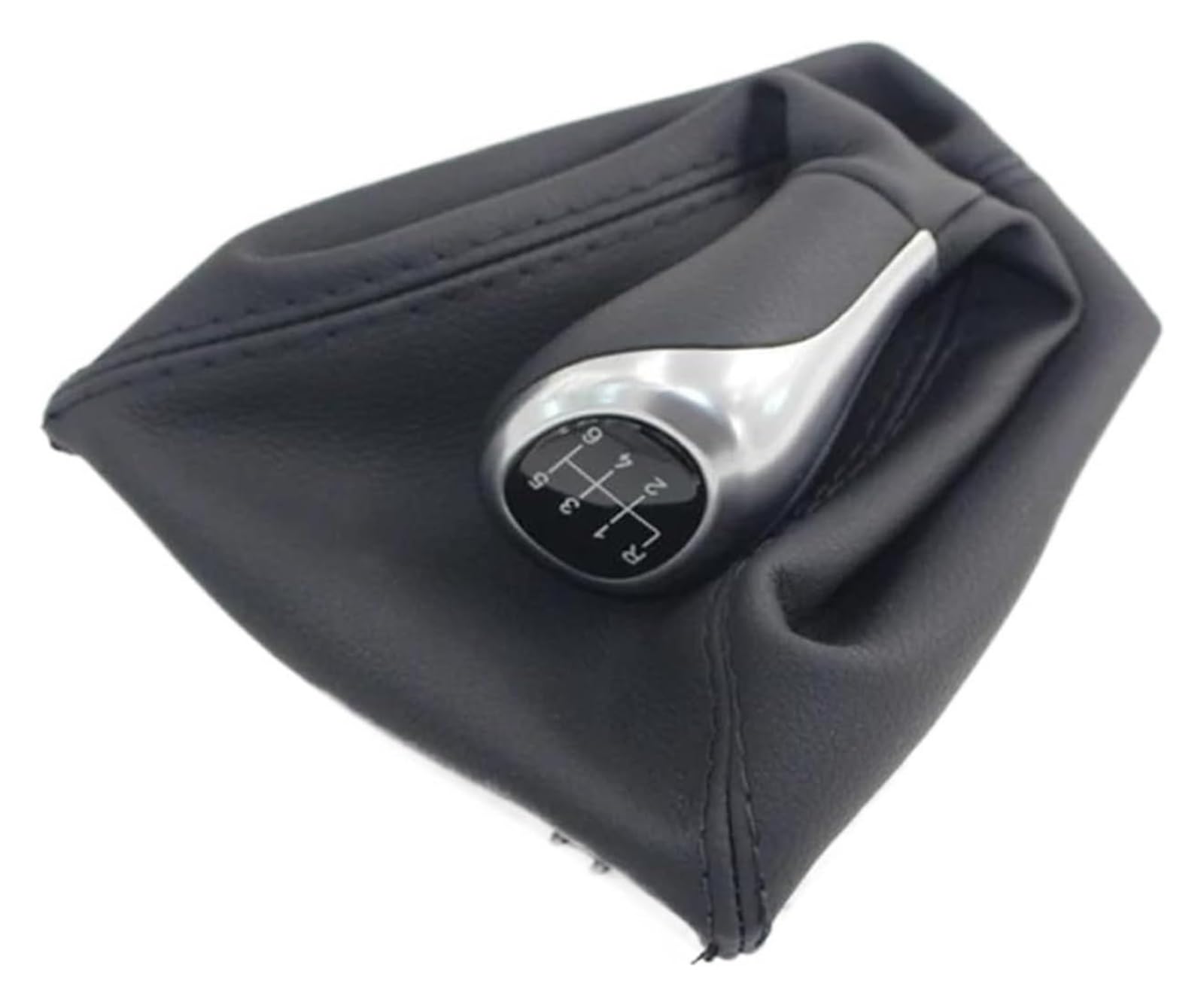 Für B&MW F30 F31 F32 F33 F34 F35 F36 5 6-Gang-Leder-Schaltknaufmanschette Kofferraumabdeckung Auto-Schaltknauf Schaltknauf Kopf(6 Speed) von BGHGCVAOK