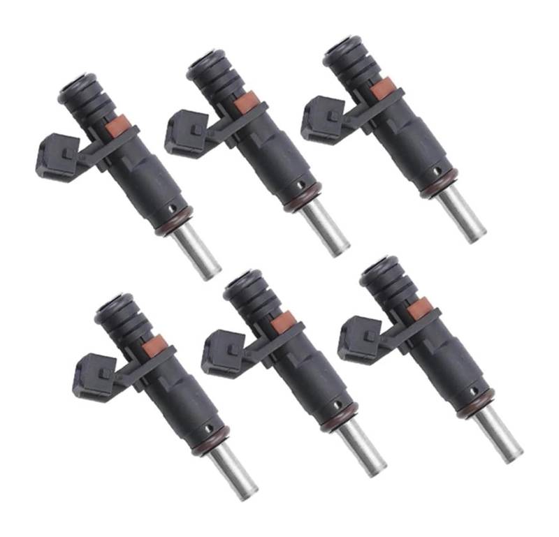Für B&MW Für 328i X3 X5 Z4 128i 528i 525i 530i 325i 330i 13537531634 Kraftstoffeinspritzdüse Auto-Einspritzventil Kraftstoff-Benzin-Einspritzdüse(6 pcs) von BGHGCVAOK