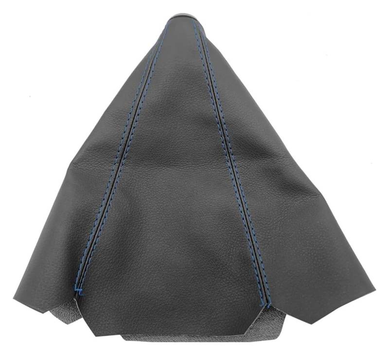 Für C3/C4/C5 5 Geschwindigkeit Schaltknauf Shifter Hebel Stick Gamasche Boot Abdeckung PU Stick Shifter Handbal Schaltknauf Kopf(Blau) von BGHGCVAOK