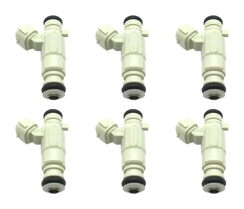 Für Hyundai 201 XG300 30 L V6 35310-39030 3531039030 Kraftstoff Injektor Düse Auto Styling Teile Auto Injektor Düse Kraftstoff-Benzin-Einspritzdüse(6pcs) von BGHGCVAOK