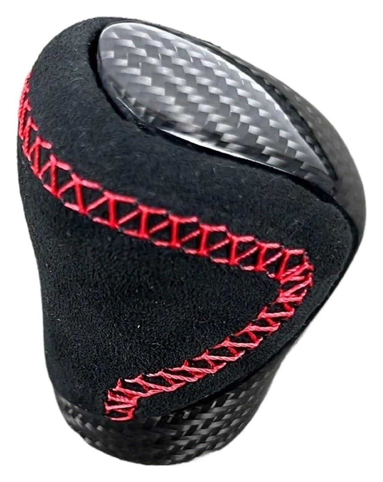 Für Is250 Is300 Carbon Fiber Schalthebel Schalthebel Shift Kopf Angepasst Stil Auto Teile Schaltknauf Kopf(Alcantara Leather) von BGHGCVAOK
