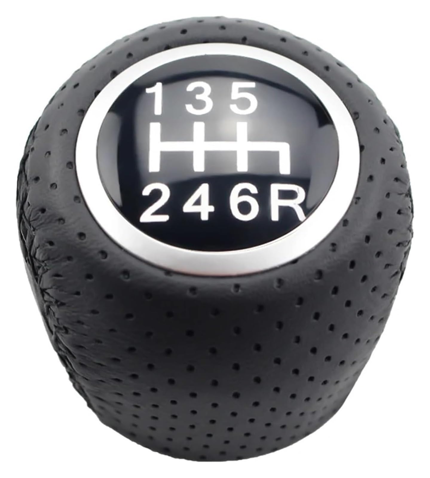 Für Jumper Für Relais 2002-2014 5/6 Geschwindigkeit Auto Schaltknauf Shfiter Hebel Handball Überzogene Leder Schaltknauf Kopf(6 Speed) von BGHGCVAOK