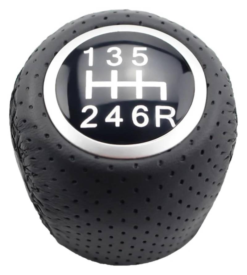 Für Jumper Für Relais 2002-2014 5/6 Geschwindigkeit Auto Schaltknauf Shfiter Hebel Handball Überzogene Leder Schaltknauf Kopf(6 Speed) von BGHGCVAOK