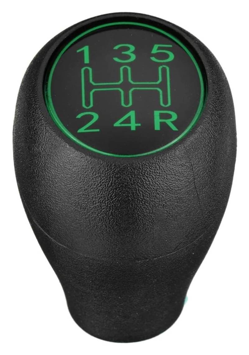 Für P&eugeot 504 505 309 205 Für GTI Für CTI TD Manuelle Schaltknauf 5 Geschwindigkeit Hebel Shifter Griff Stick Kunststoff Schaltknauf Kopf(Grün) von BGHGCVAOK