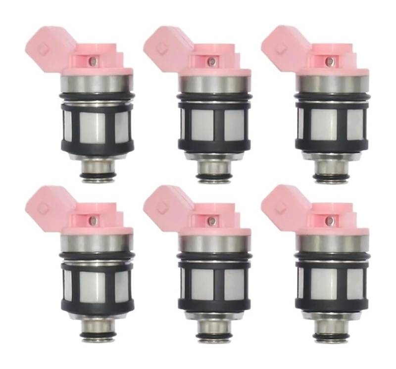 Für PATHFINDER FÜR PICKUP FÜR QUEST 3.0 L 1/4/6 PCS KRAFTSTOFF INJEKTOR DÜSE JS20-1 1660088G10 Kraftstoff Injektor Düse Kraftstoff-Benzin-Einspritzdüse(6pcs) von BGHGCVAOK