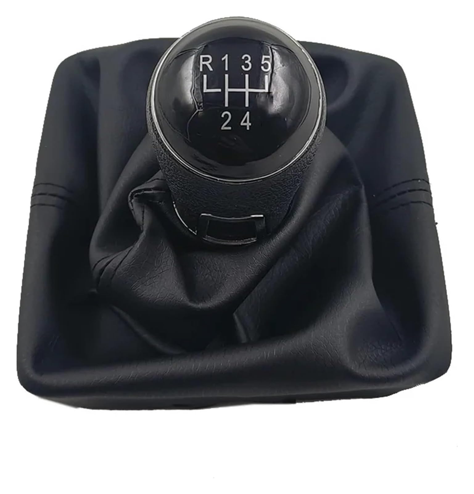 Für VW Für Amarok 2010-2022 Manuelle Getriebe Griffe Hebel Abdeckung Schaltknauf Boot Stick Shifter Staub Jacke Schaltknauf Kopf(5 Speed) von BGHGCVAOK