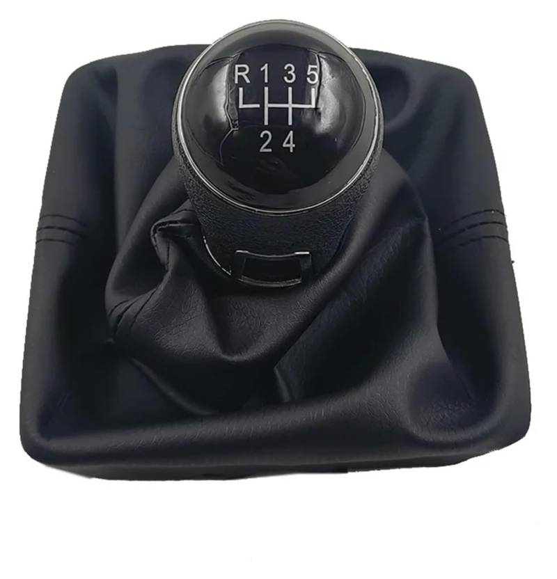 Für VW Für Amarok 2010-2022 Manuelle Getriebe Griffe Hebel Abdeckung Schaltknauf Boot Stick Shifter Staub Jacke Schaltknauf Kopf(5 Speed) von BGHGCVAOK