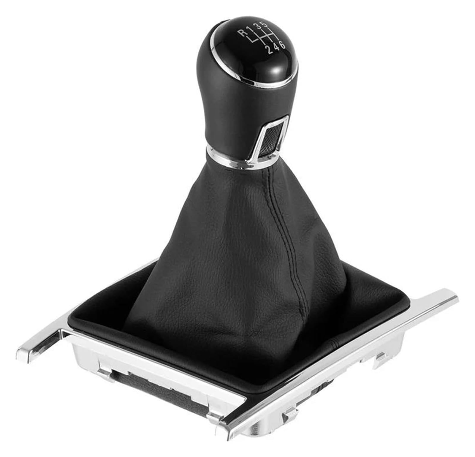 Für VW Für Amarok 2014-2022 Auto Schaltknauf Hebel Shifter Stift Kopf Kragen Fall Schaltknauf Kopf Schaltknauf Kopf(B0502) von BGHGCVAOK