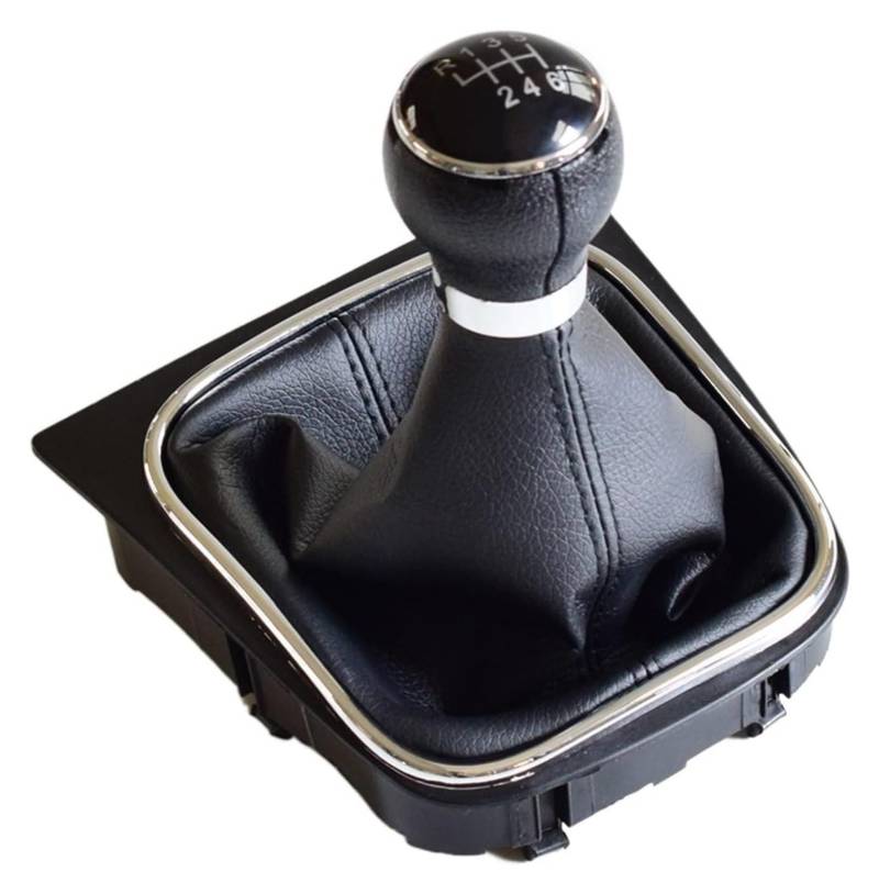 Für VW Für G&olf 5 MK5 2005-2010 Auto 5/6 Geschwindigkeit Schaltknauf Getriebe Griff Kopf Schaltknauf Kopf(6 Speed) von BGHGCVAOK