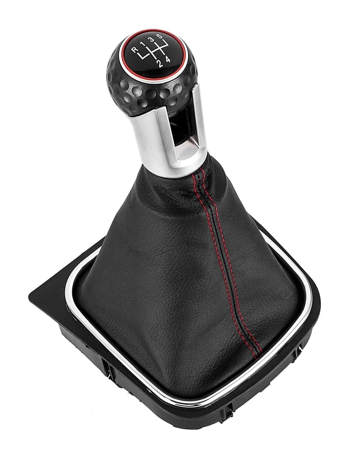 Für VW Für G&olf 6 MK6 Für GTI Für GTD R20 2009-2013 5/6 Gang Handschalthebel Handball Gamasche Stiefel Schaltknauf Schaltknauf Kopf(5 Speed) von BGHGCVAOK