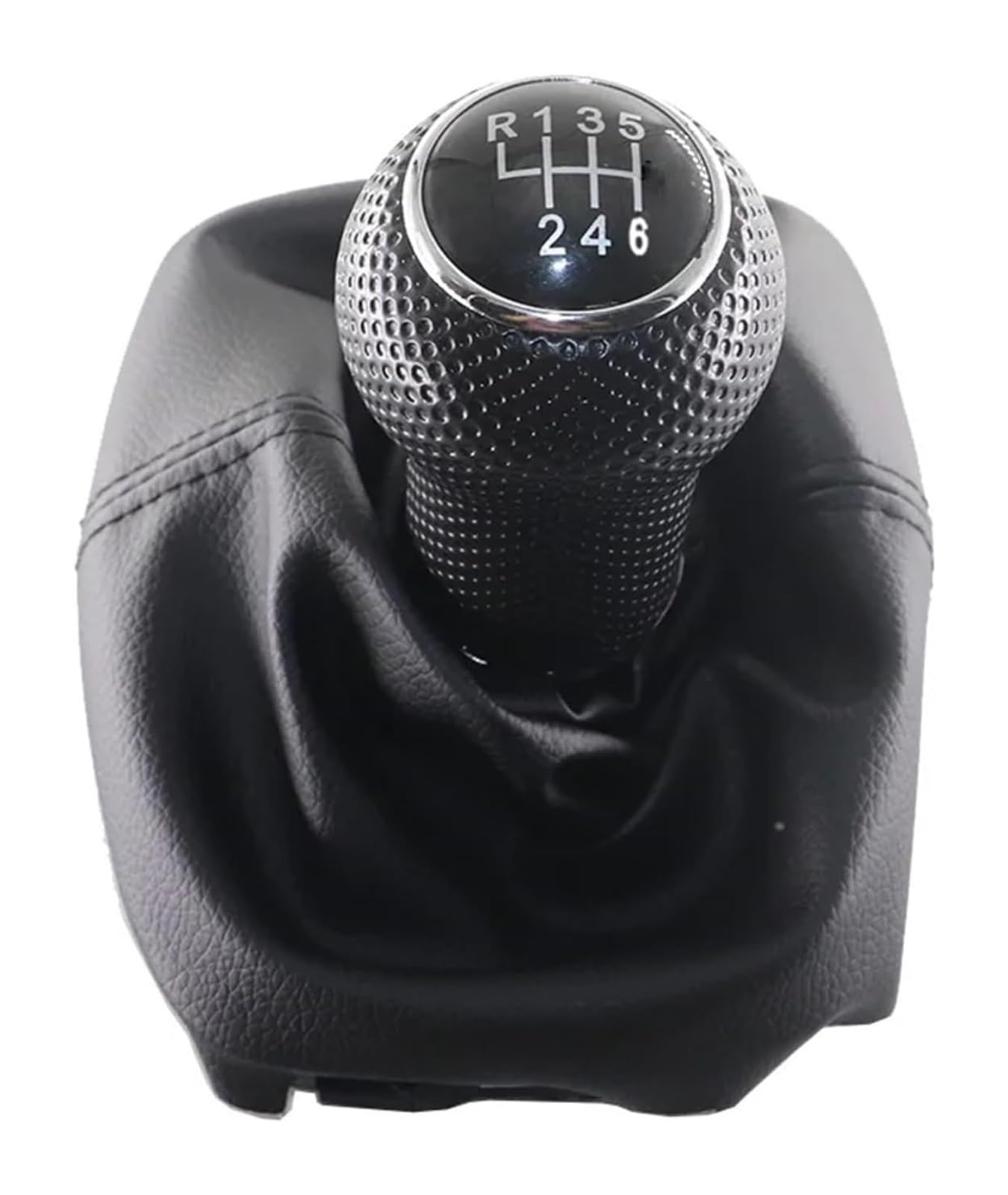 Für VW Für Sharan II 2001-2010 Manuelle Getriebe Kopf Schaltknauf Hebel Abdeckung Staub Abdeckung Schalthebel Knopf Schaltknauf Kopf(6 speed) von BGHGCVAOK
