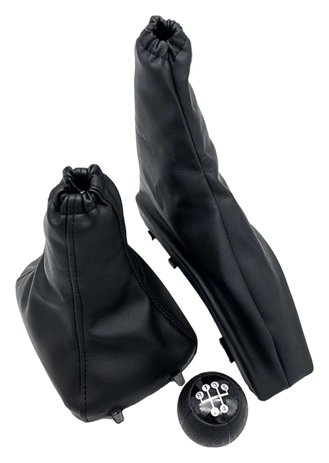 Für Vauxhall Für Astra II G Für Zafira A 1998-2010 MT Schaltknauf Hebel Handbremse Gamasche Boot Kragen Schaltknauf Kopf(3pcs) von BGHGCVAOK