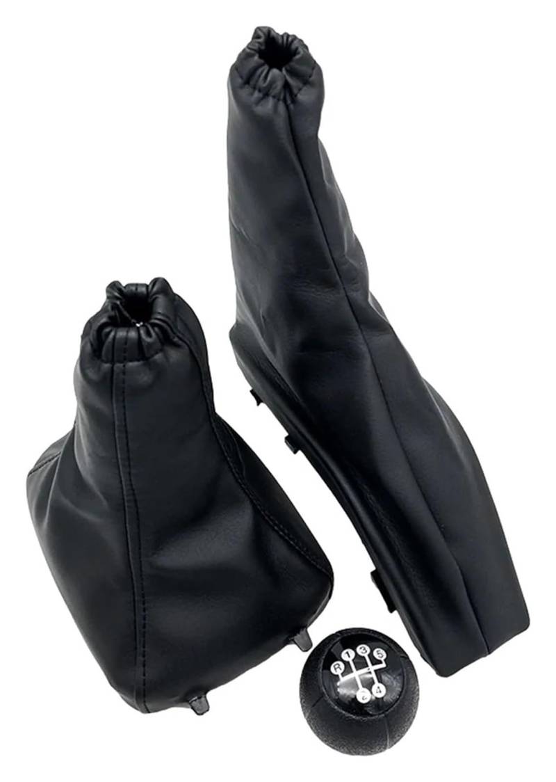 Für Vauxhall Für Astra II G Für Zafira A 1998-2010 MT Schaltknauf Hebel Handbremse Gamasche Boot Kragen Schaltknauf Kopf(3pcs) von BGHGCVAOK
