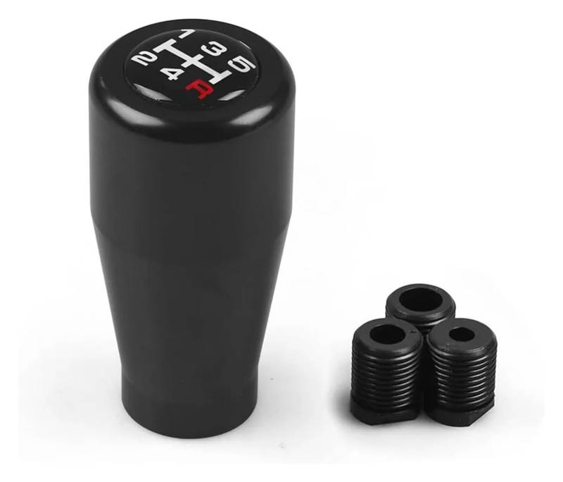 Klassischer Stil Universal Racing 5 Gang Auto Schaltknauf Manueller Automatik Schalthebel Stick Shifter Handball Schaltknauf Kopf(Schwarz) von BGHGCVAOK