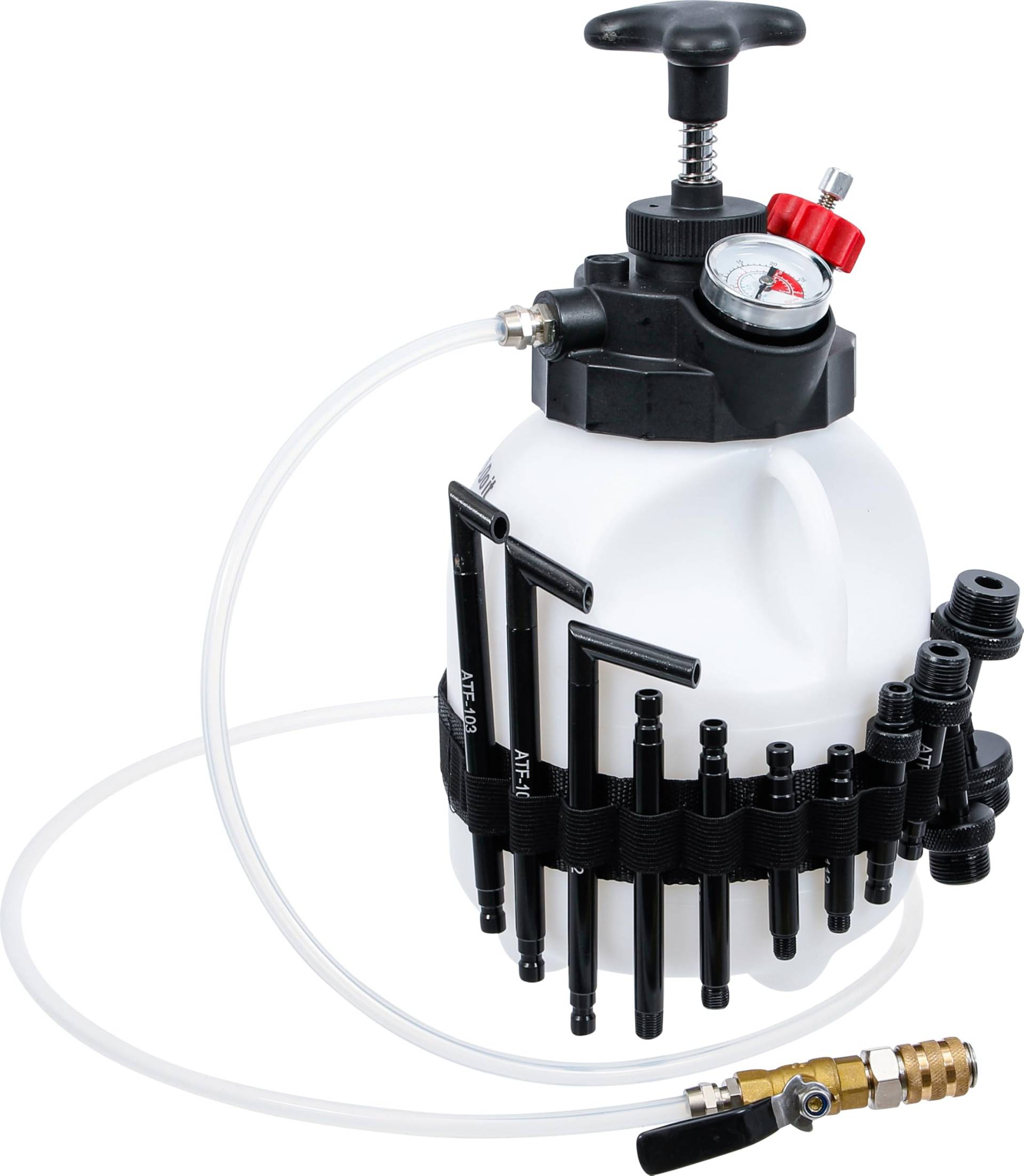 BGS DIY 74264 | Getriebeöl-Befüllgerät mit Handpumpe | mit 12 Adaptern | 3 l BGS DIY 74264 | Getriebeöl-Befüllgerät mit Handpumpe | mit 12 Adaptern | 3 l von BGS Do it yourself