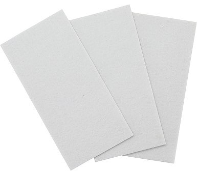 Bgs Do It Yourself Filzgleiter - Platten - weiß - 100 x 200 mm - 3-tlg. [Hersteller-Nr. 80711] von BGS Do it yourself