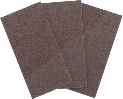 Bgs Do It Yourself Filzgleiter - Platten - braun - 100 x 200 mm - 3-tlg. [Hersteller-Nr. 80713] von BGS Do it yourself