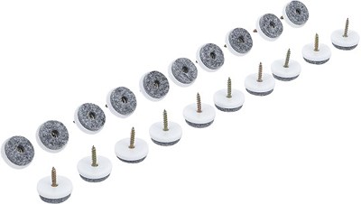 Bgs Do It Yourself Filzgleiter-Satz - mit Schrauben - Ø 24 mm - 20-tlg. [Hersteller-Nr. 80862] von BGS Do it yourself