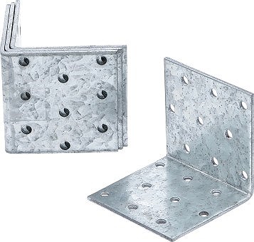 Bgs Do It Yourself Winkelverbinder - 60 x 60 x 60 mm - 4-tlg. [Hersteller-Nr. 80938] von BGS Do it yourself