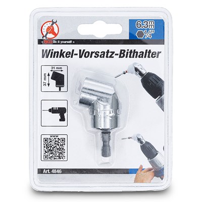 Bgs Do It Yourself Winkel-Vorsatz Bithalter [Hersteller-Nr. 4846] von BGS Do it yourself