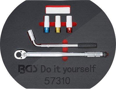 Bgs Do It Yourself Radwechsel-Service-Satz, 5-tlg. [Hersteller-Nr. 57310] von BGS Do it yourself