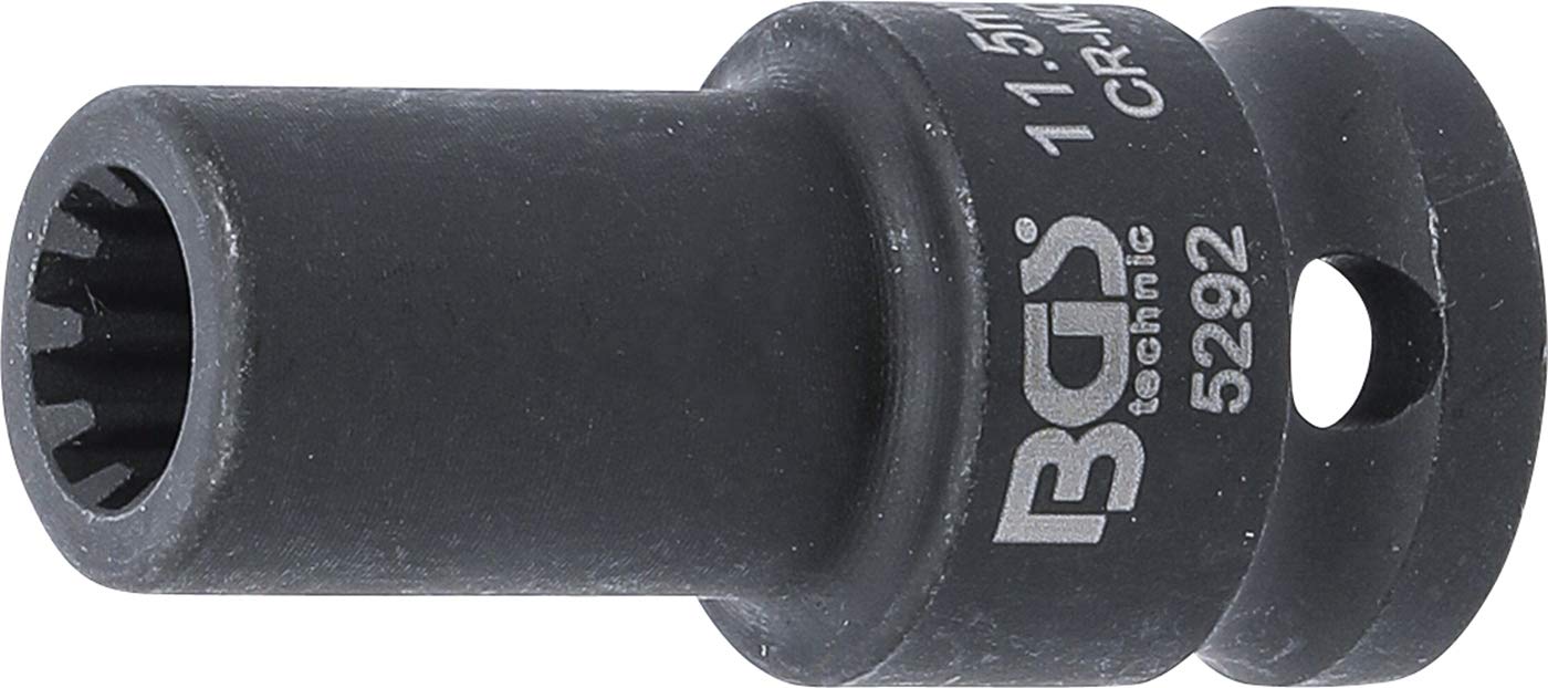 BGS 5292 | Bremssattel-Einsatz | 10-kant | für VAG und Porsche | SW 11,5 mm, Schwarz BGS 5292 | Bremssattel-Einsatz | 10-kant | für VAG und Porsche | SW 11,5 mm, Schwarz von BGS