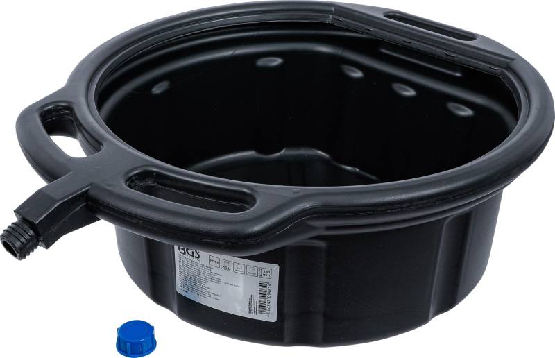 BGS 9485 | Öl-Auffangwanne mit Ausgießer | 15 l von BGS technic