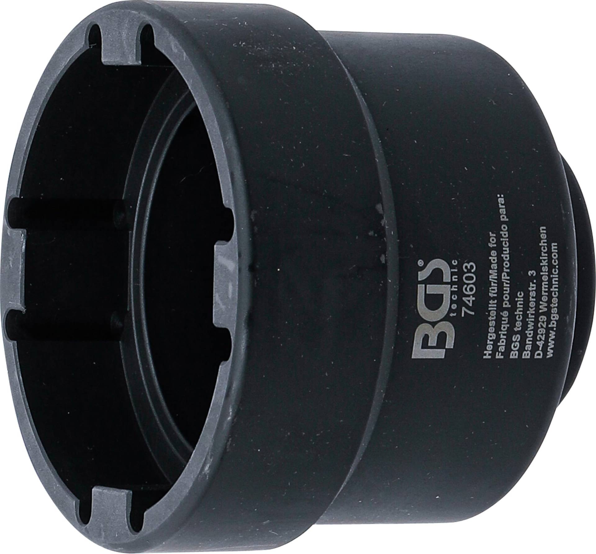BGS 74603 | Vorderrachs-Nutmuttern-Schlüssel | Zapfen innen liegend | für DAF (LF 45) 12T von BGS
