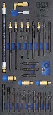 Bgs Adapter-Satz für Kompressions- und Druckverlusttester - 30-tlg. [Hersteller-Nr. 6960] von BGS
