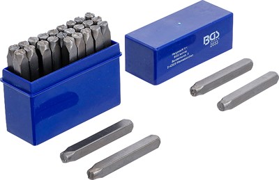 Bgs Einschlagbuchstaben - 6 mm [Hersteller-Nr. 2033] von BGS