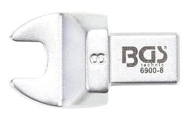 Bgs Einsteck-Maulschlüssel - 8 mm - Aufnahme 9 x 12 mm [Hersteller-Nr. 6900-8] von BGS