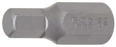 Bit - Antrieb Außensechskant 10 mm (3/8") - Innensechskant 7 mm 4953 von BGS