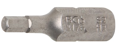 Bgs Bit - Antrieb Außensechskant 6,3 mm (1/4) - Innensechskant 3 mm [Hersteller-Nr. 8176] von BGS