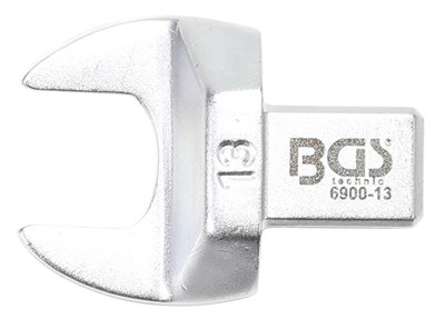 Bgs Einsteck-Maulschlüssel - 13 mm - Aufnahme 9 x 12 mm [Hersteller-Nr. 6900-13] von BGS